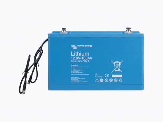 LiFePO4 Batterie 12 8V/100Ah - Smart - BAT512110610 - Victron Energy
