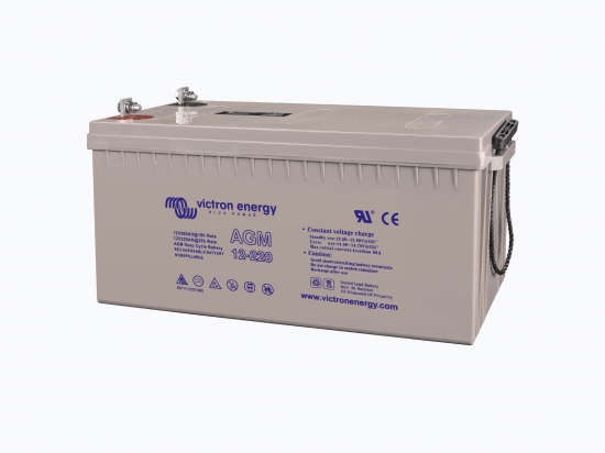 Deep Cycle Batterie 12V/220Ah AGM -  BAT412201084 - Victron Energy
